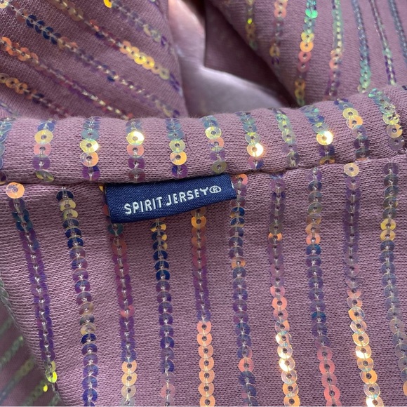 DISNEY 50th Anniversary EARidescent Sequined Spirit Jersey, Mickey, Adult Medium - Picture 7 of 10